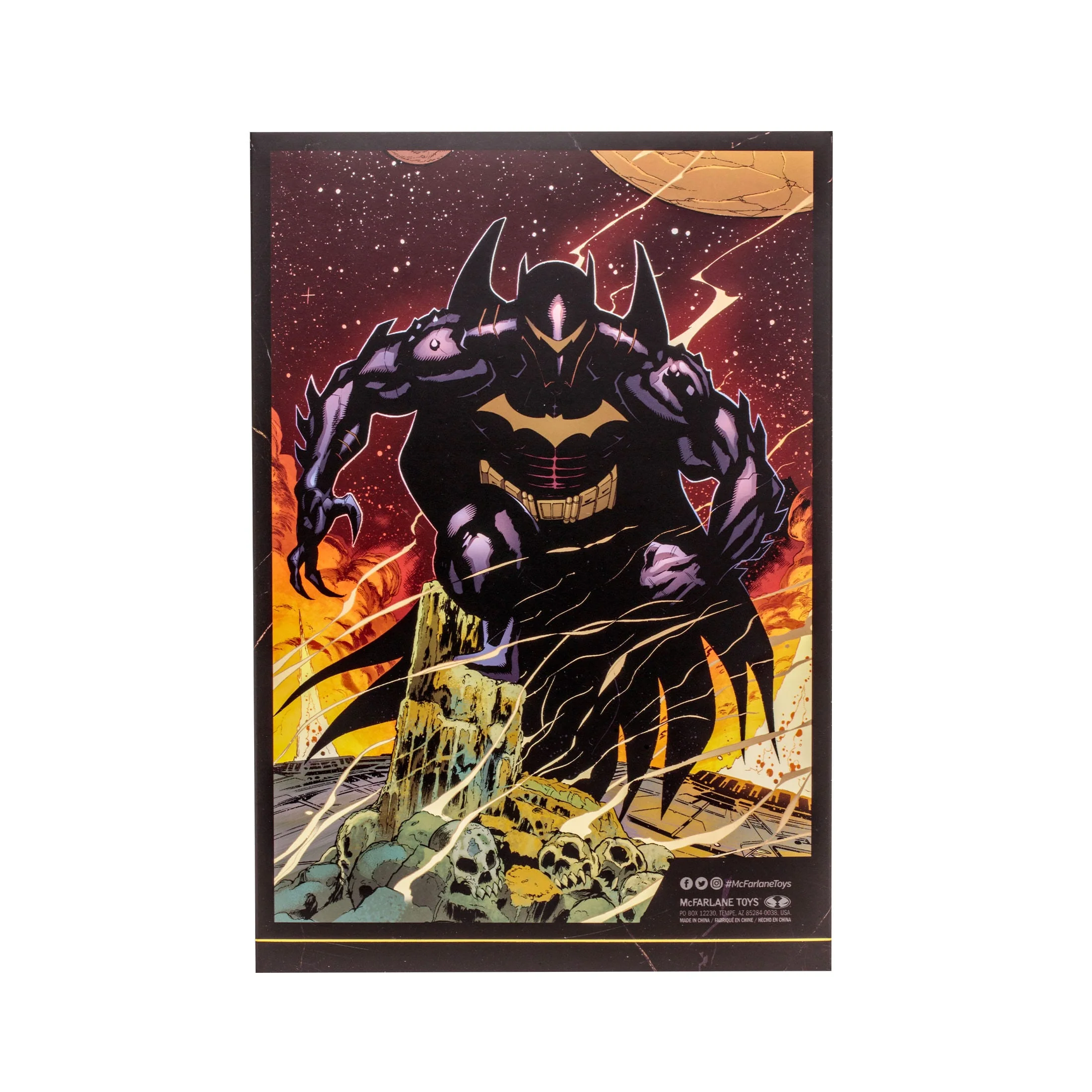 Batman (Hellbat) (Knightmare) (Gold Label) McFarlane Toys - Image 13