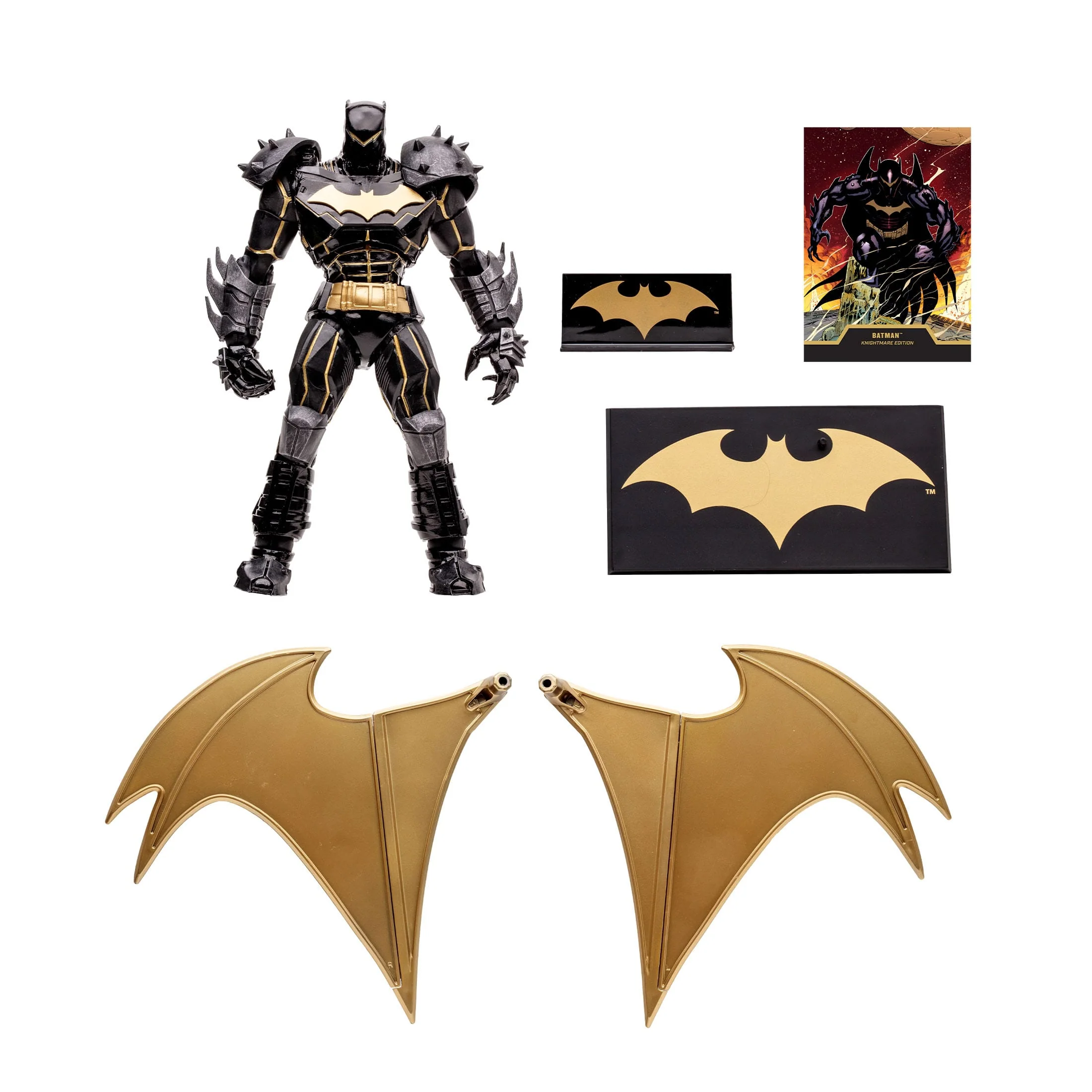 Batman (Hellbat) (Knightmare) (Gold Label) McFarlane Toys - Image 3