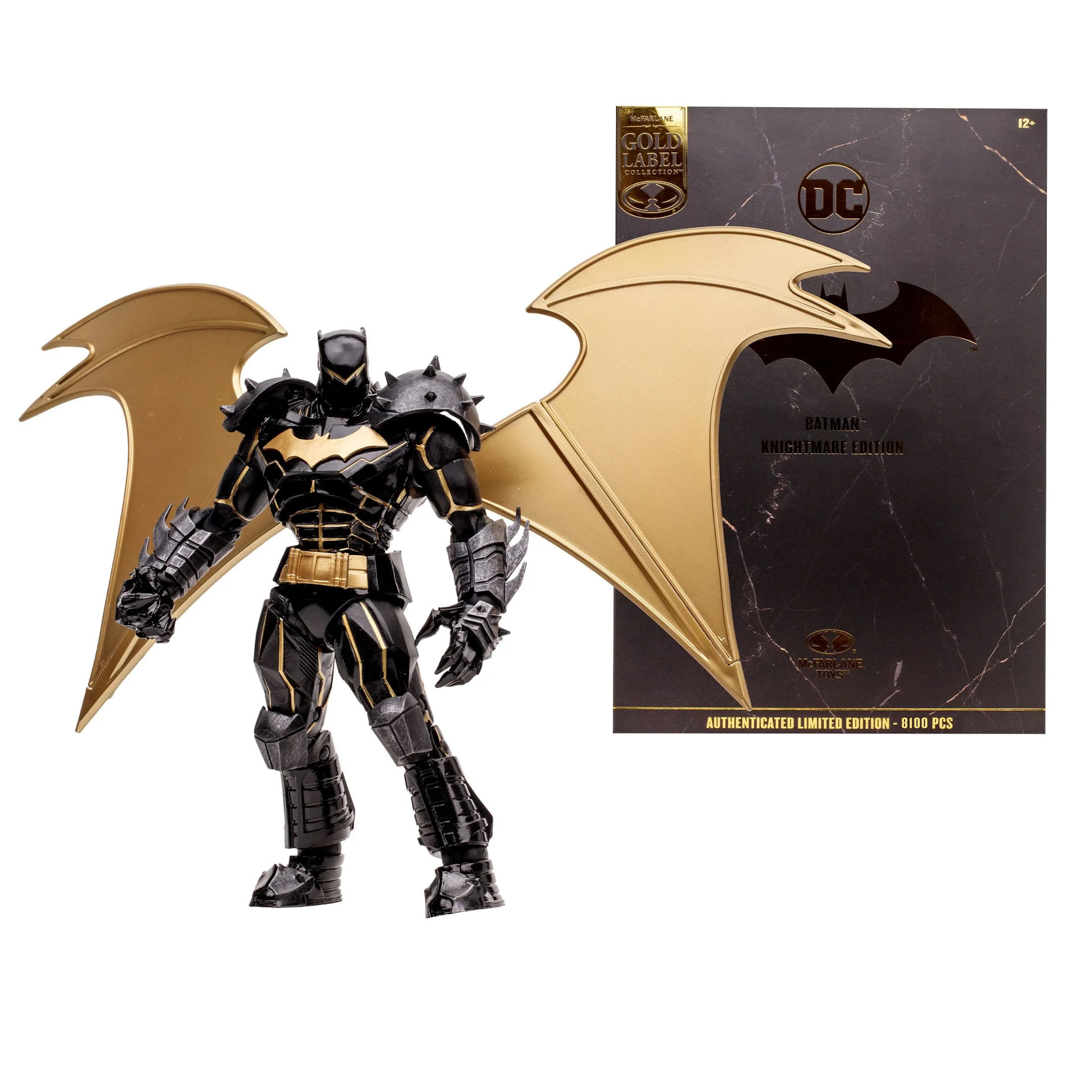 Batman (Hellbat) (Knightmare) (Gold Label) McFarlane Toys - Image 5
