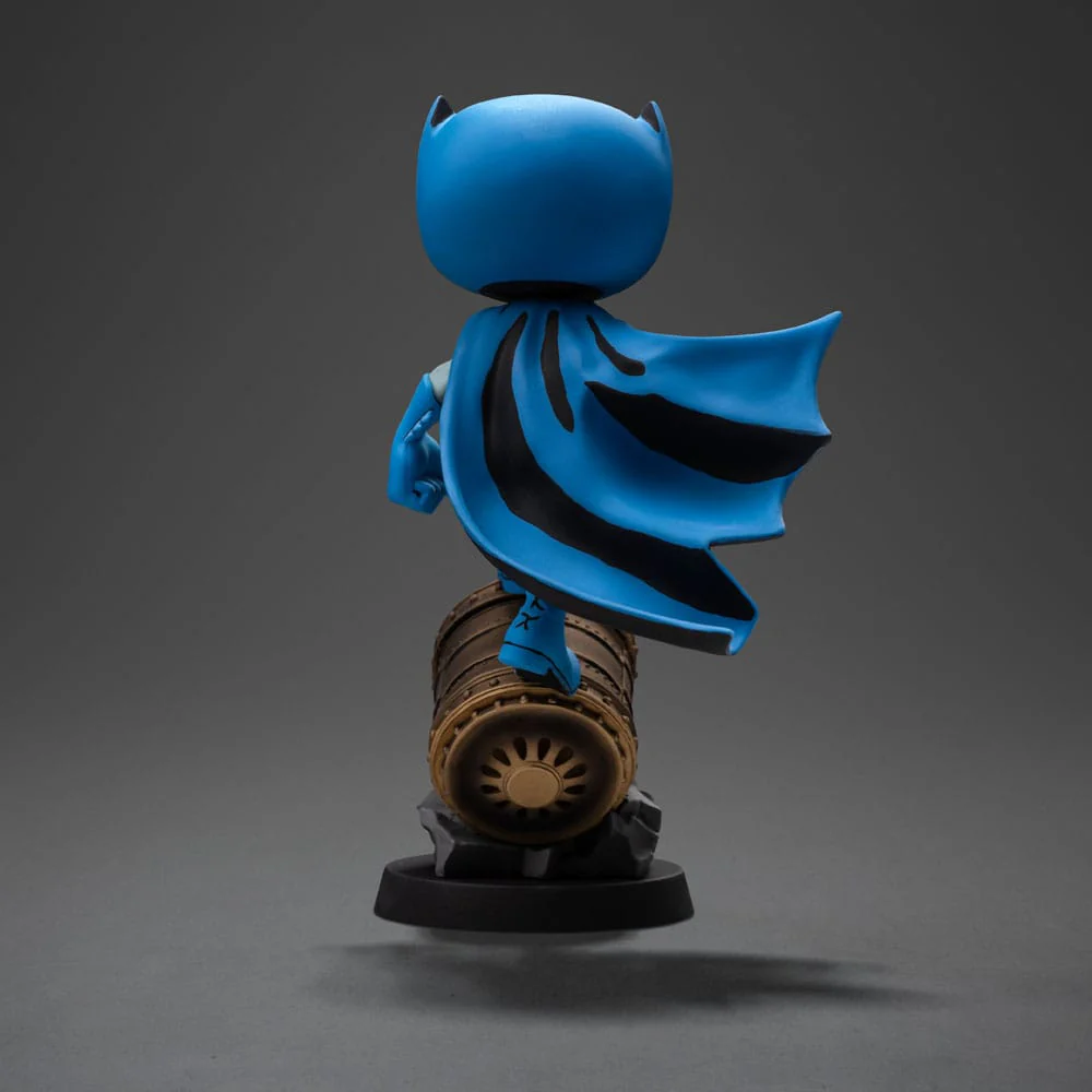 Batman Mini Co. PVC Figur Batman on Bat-Signal (Blue Variant) - Image 5