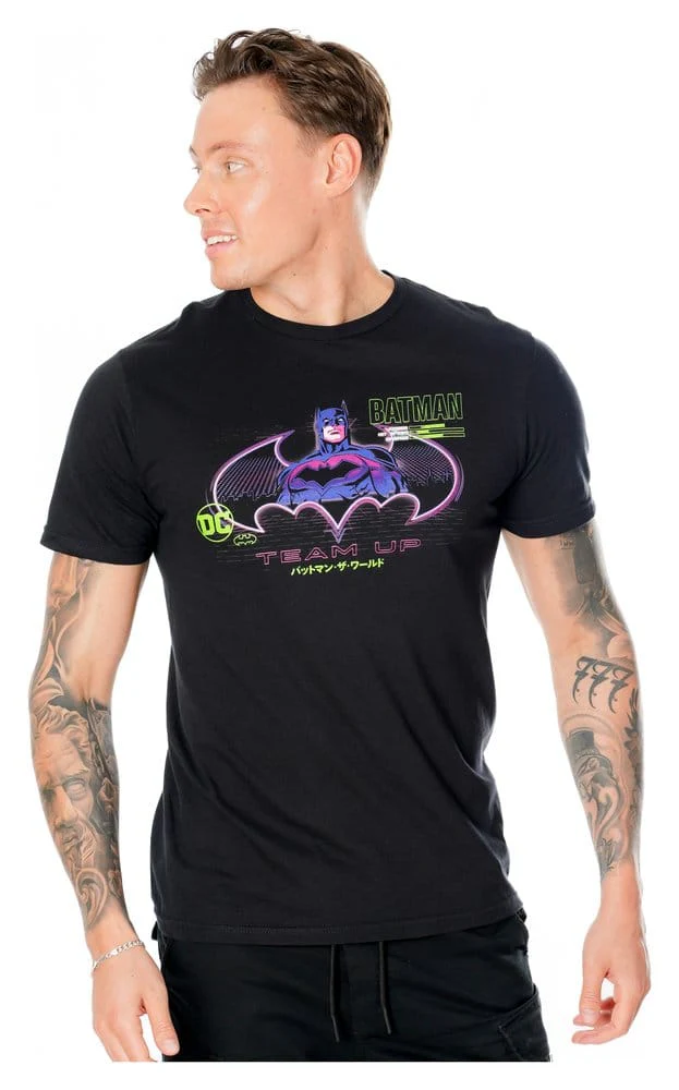 Batman T-Shirt Anime Matrix Grid - Image 3