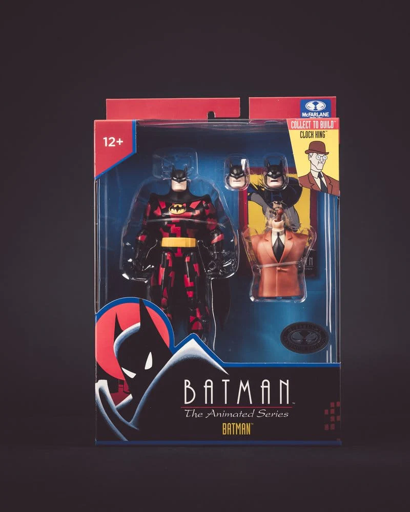 Batman: The Animated Series DC Direct Build-A Actionfigur Wave 7 Batman (Alternate Expressions) (Platinum Edition)