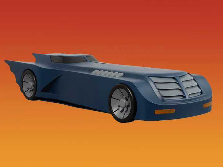 Batmobile - The Animated Series - Mezco - Image 2