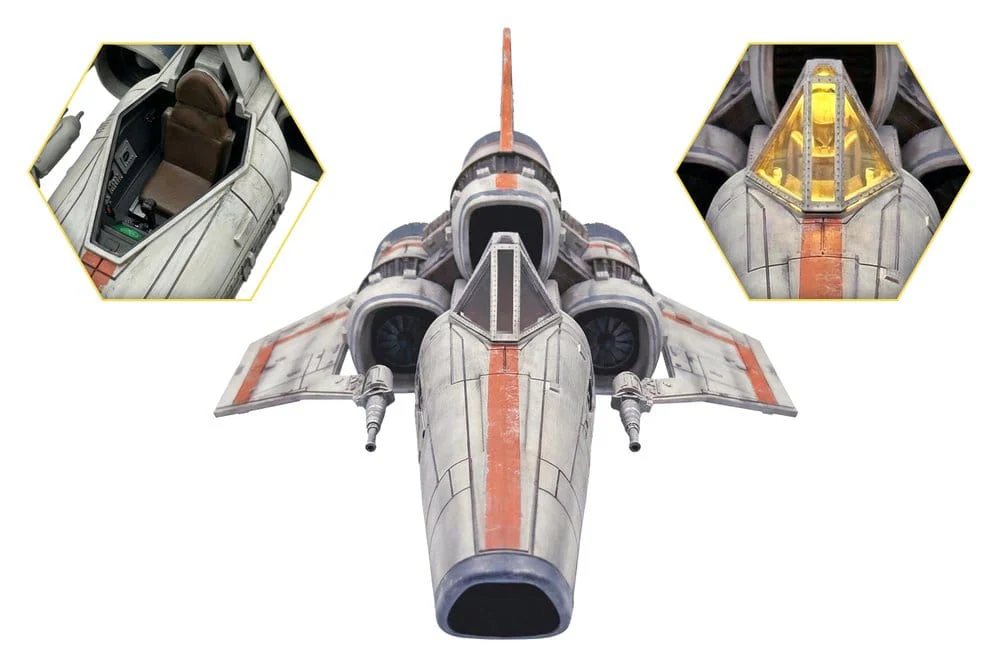Battlestar Galactica Actionfigur mit Fahrzeug Colonial Viper Mk & Lieutenant Boomer - Image 2