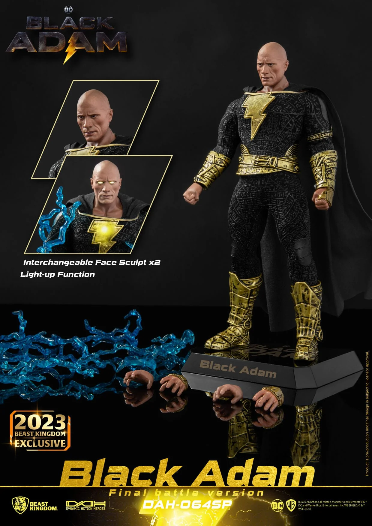 Black Adam Final Battle Version Beast Kingdoms - Image 7
