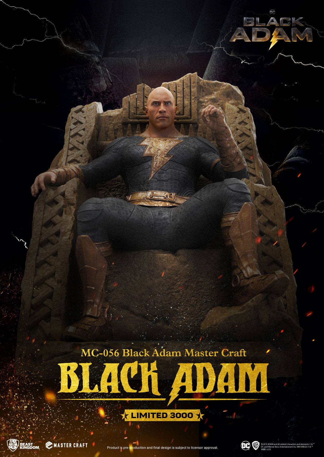 Black Adam Master Craft Beast Kingdom - Image 8