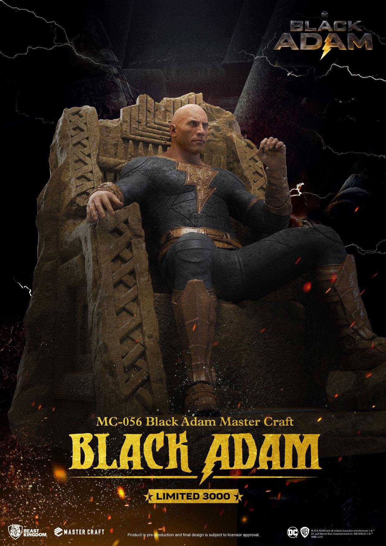 Black Adam Master Craft Beast Kingdom - Image 9