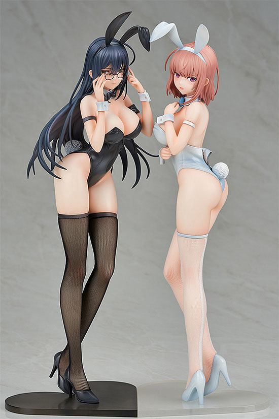 Black Bunny Aoi & White Bunny Natsume - Ensoutoys - Image 2