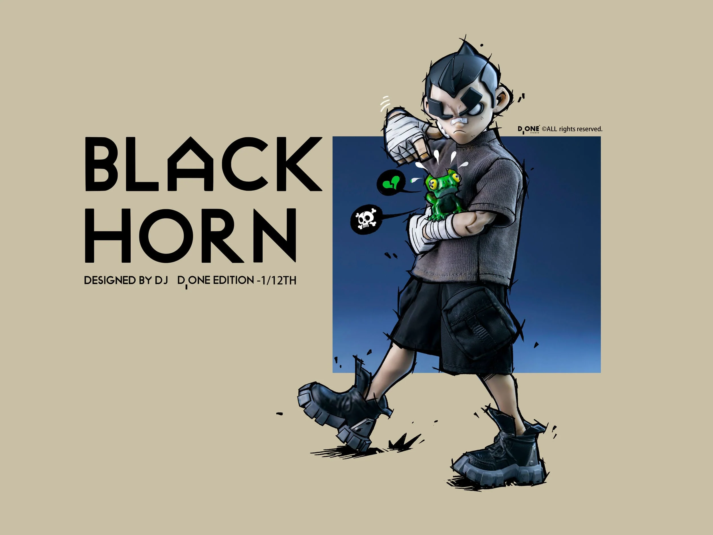 Black Horn Year of the Loong Limited Edition The Circle D_One Studio - Image 4