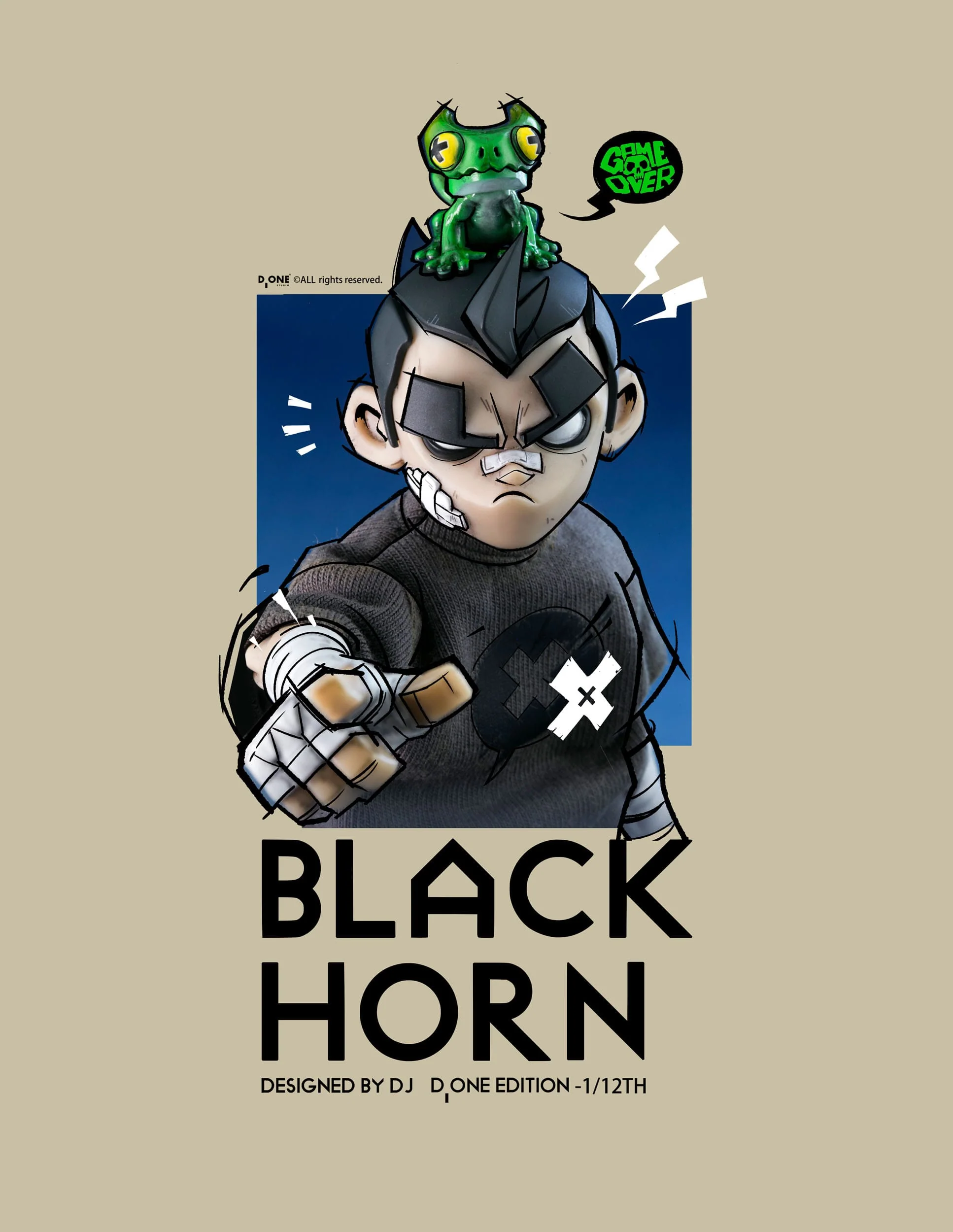 Black Horn Year of the Loong Limited Edition The Circle D_One Studio - Image 7