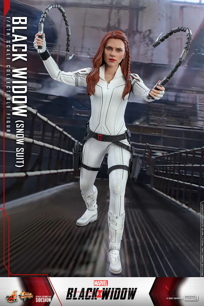 Black Widow (Snow Suit Version) 1/6 Scale Collectible Figure – Hot Toys Movie Masterpiece - Image 6