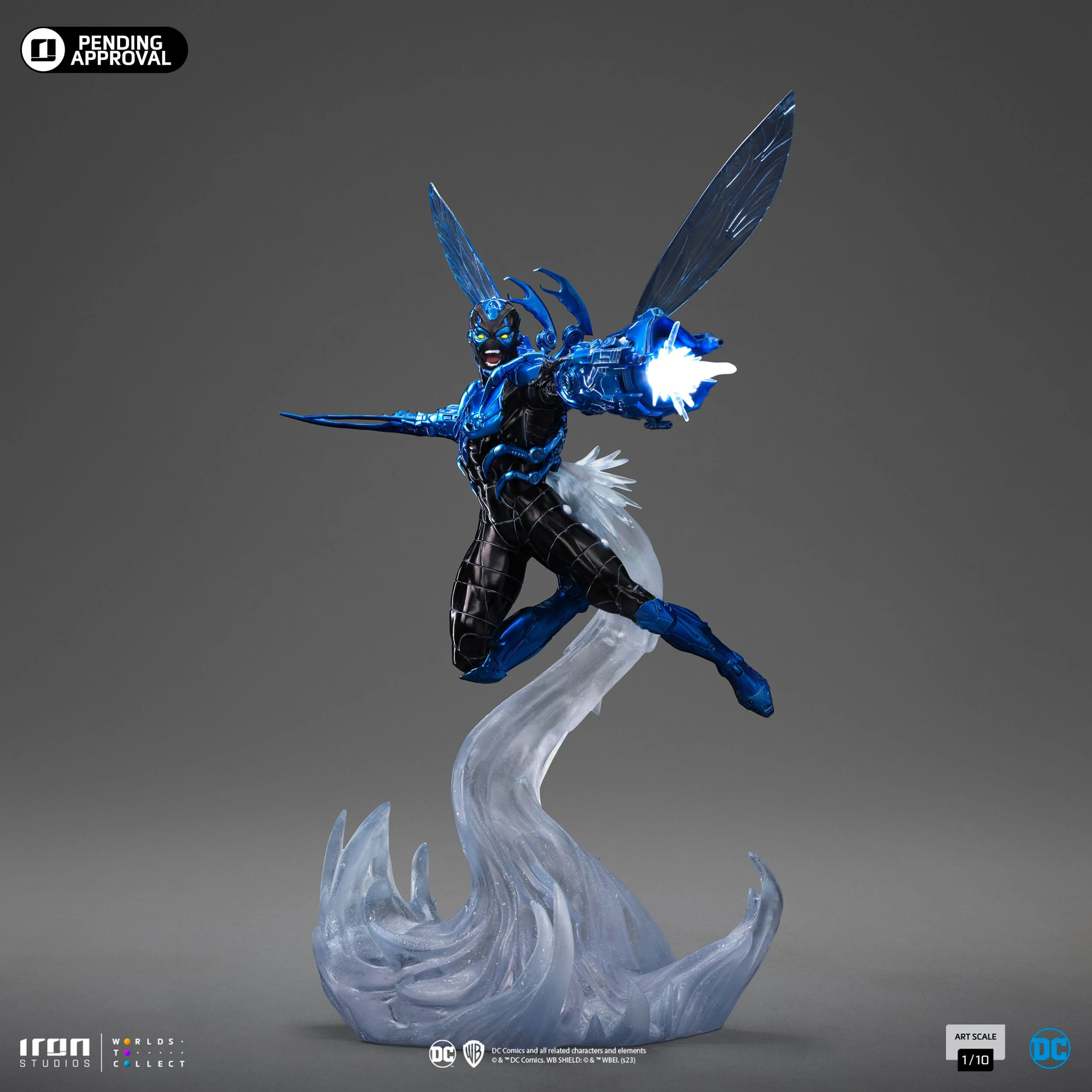 Blue Beetle - Deluxe BDS Art Scale Statue - Iron Studios - Image 4