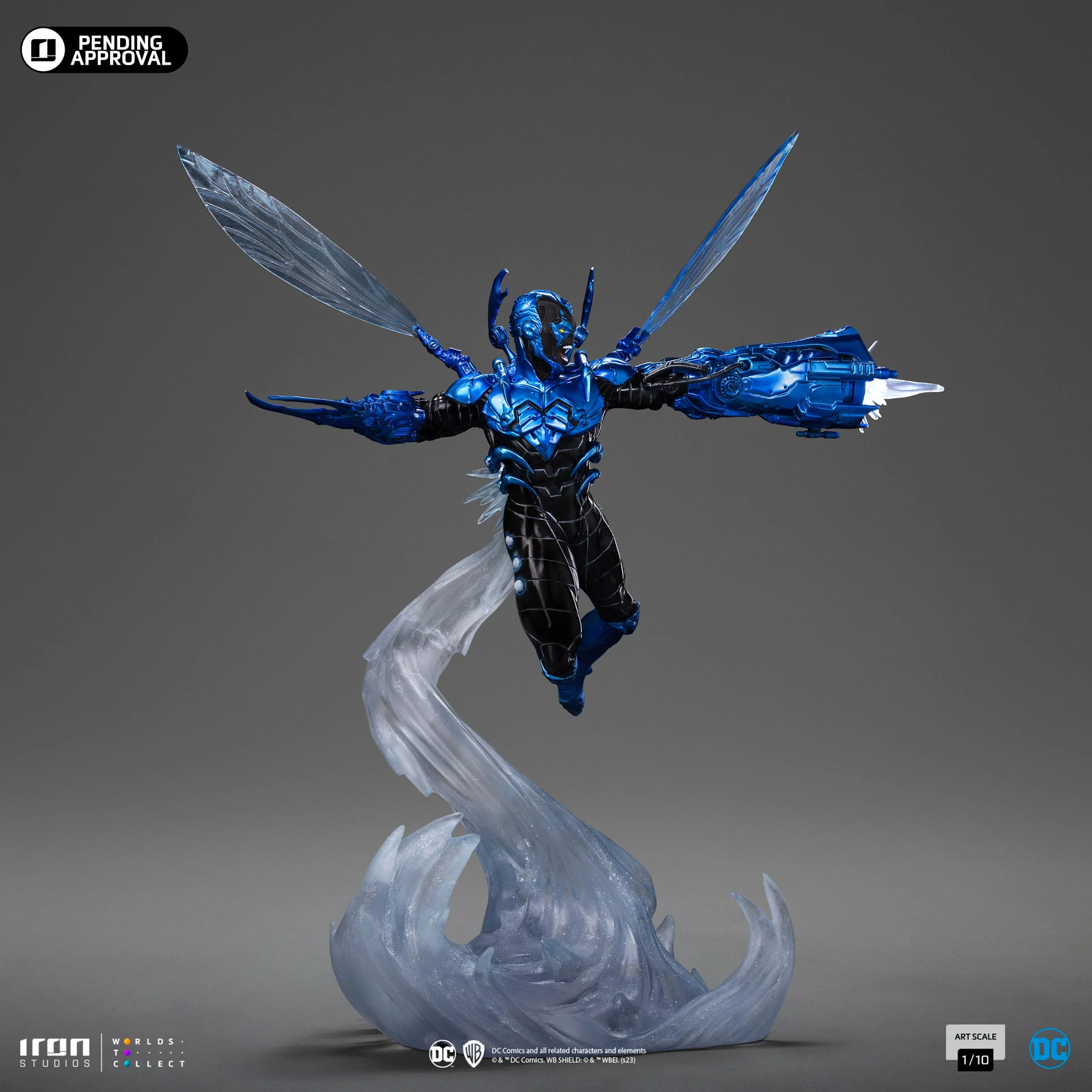 Blue Beetle - Deluxe BDS Art Scale Statue - Iron Studios - Image 5