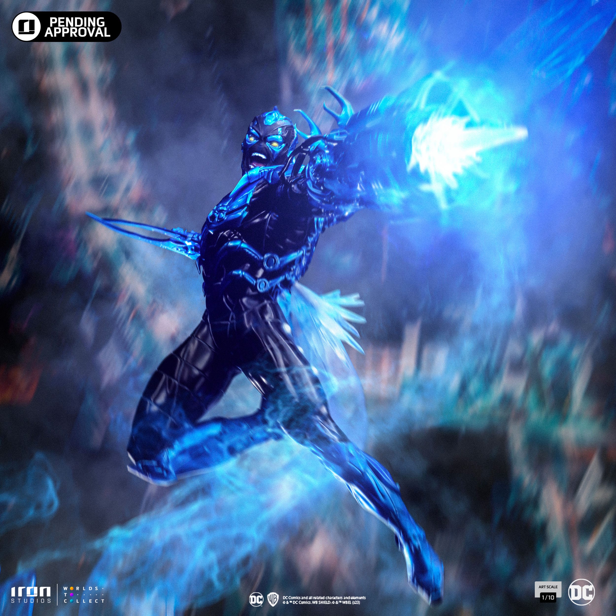 Blue Beetle - Deluxe BDS Art Scale Statue - Iron Studios - Image 8