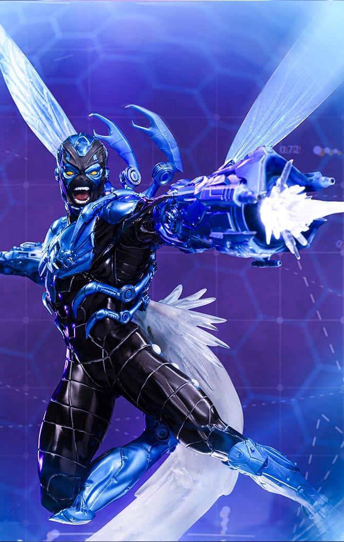 Blue Beetle - Deluxe BDS Art Scale Statue - Iron Studios - Image 9