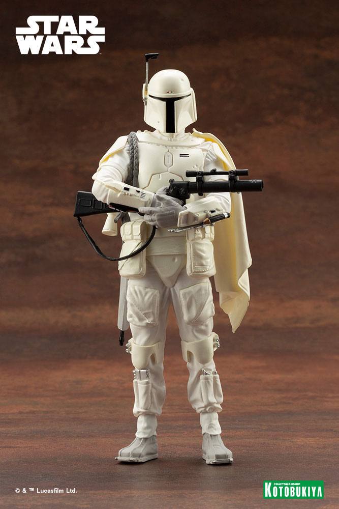 Boba Fett White Armor Ver. ARTFX+ Kotobukiya - Image 2