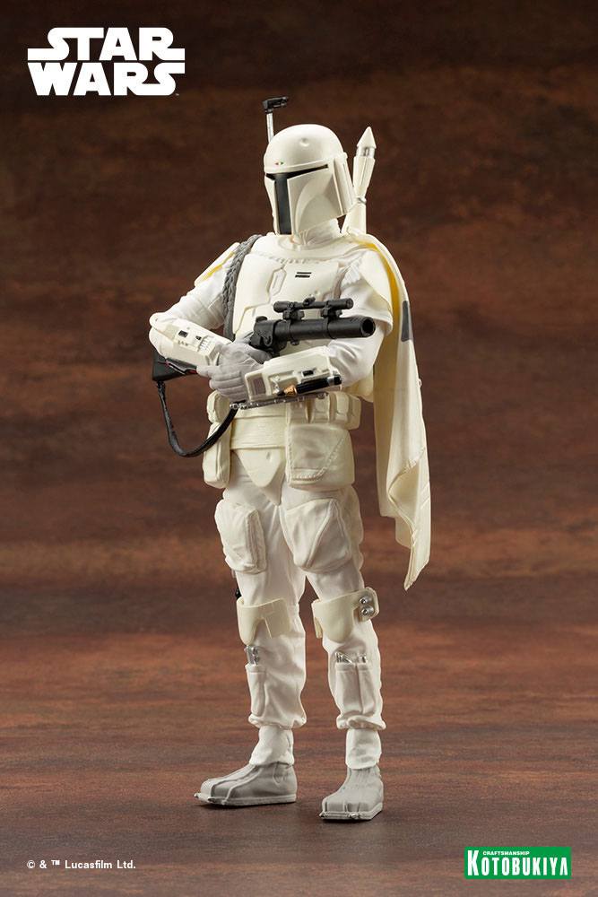 Boba Fett White Armor Ver. ARTFX+ Kotobukiya - Image 3