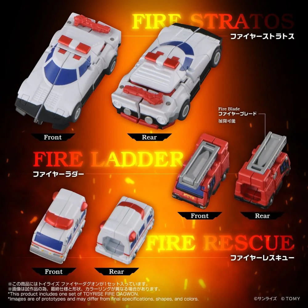 Brave Command Dagwon Toyrise Actionfigur Fire Dagwon - Image 4
