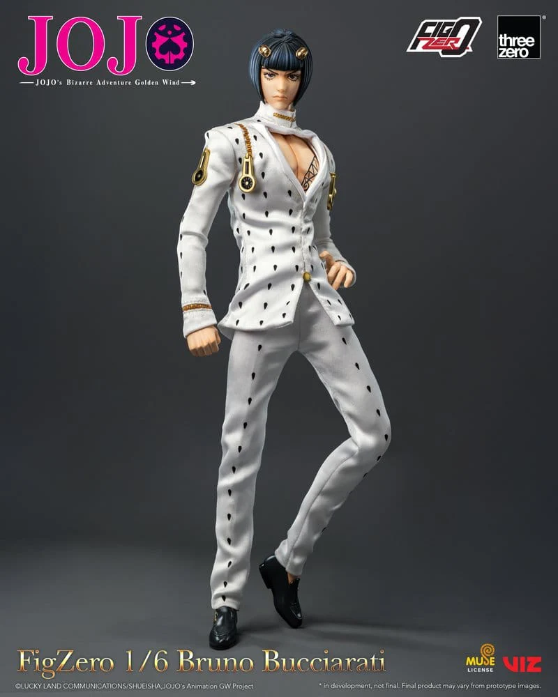 Bruno Bucciarati Jojo's Bizarre Adventure: Golden Wind FigZero ThreeZero - Image 10