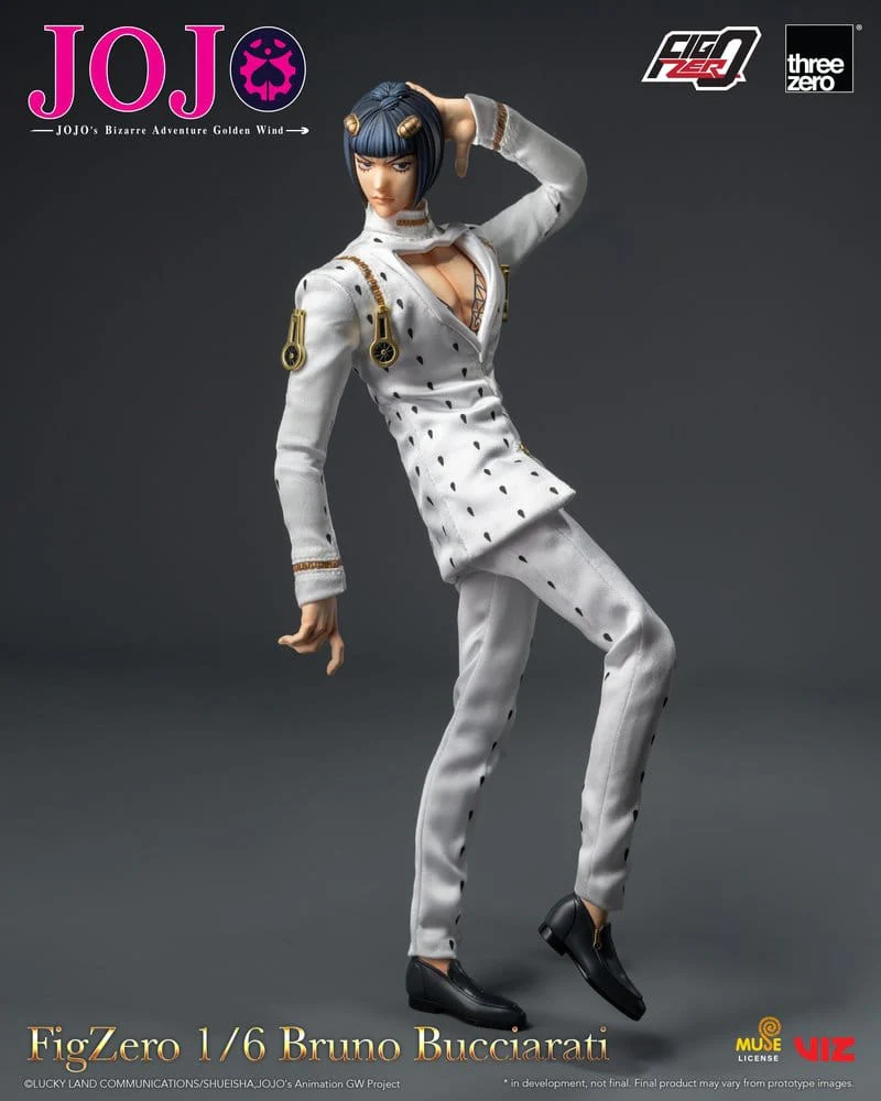 Bruno Bucciarati Jojo's Bizarre Adventure: Golden Wind FigZero ThreeZero - Image 13