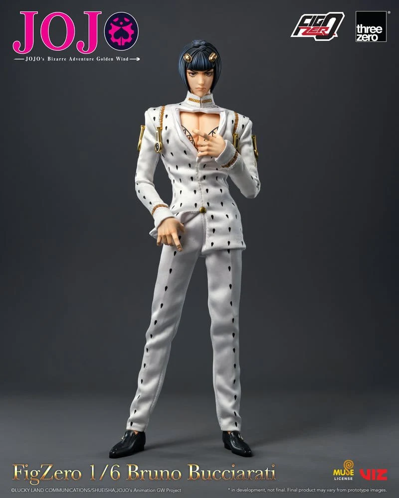 Bruno Bucciarati Jojo's Bizarre Adventure: Golden Wind FigZero ThreeZero - Image 4