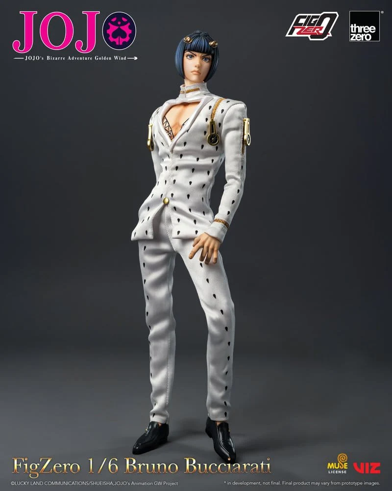 Bruno Bucciarati Jojo's Bizarre Adventure: Golden Wind FigZero ThreeZero - Image 8