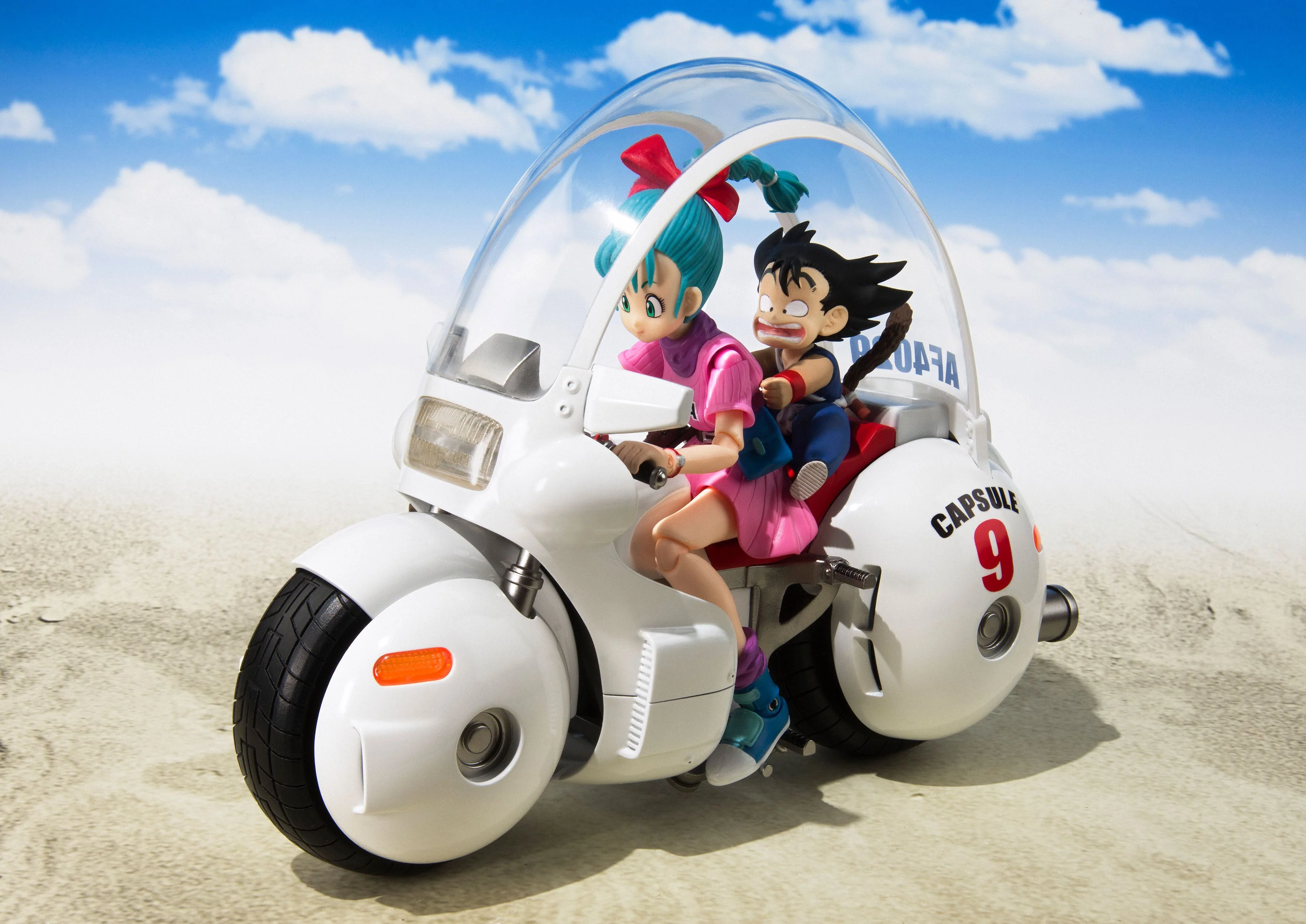 Bulma's Motorbike -Hoipoi Capsule No.9- S.H.Figuarts Dragon Ball (Reissue) - Image 4