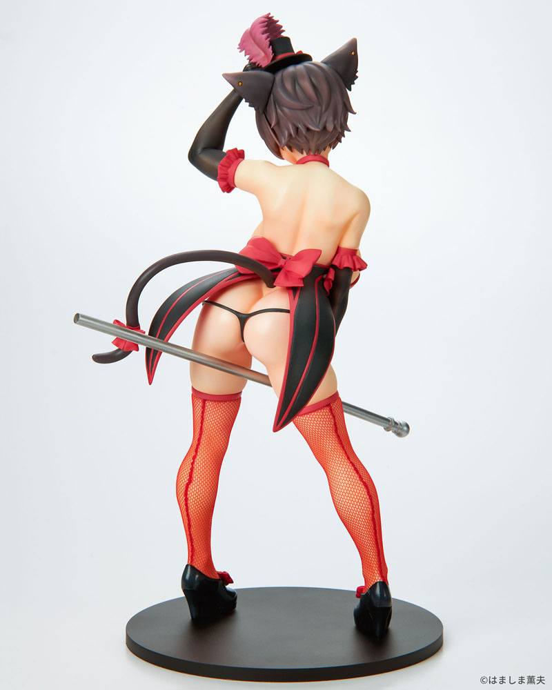 Burlesque Cat PVC Statue Bell Black Cat Ver. Q-Six - Image 10