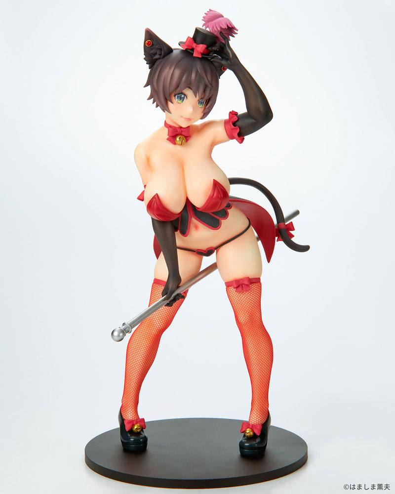 Burlesque Cat PVC Statue Bell Black Cat Ver. Q-Six - Image 9