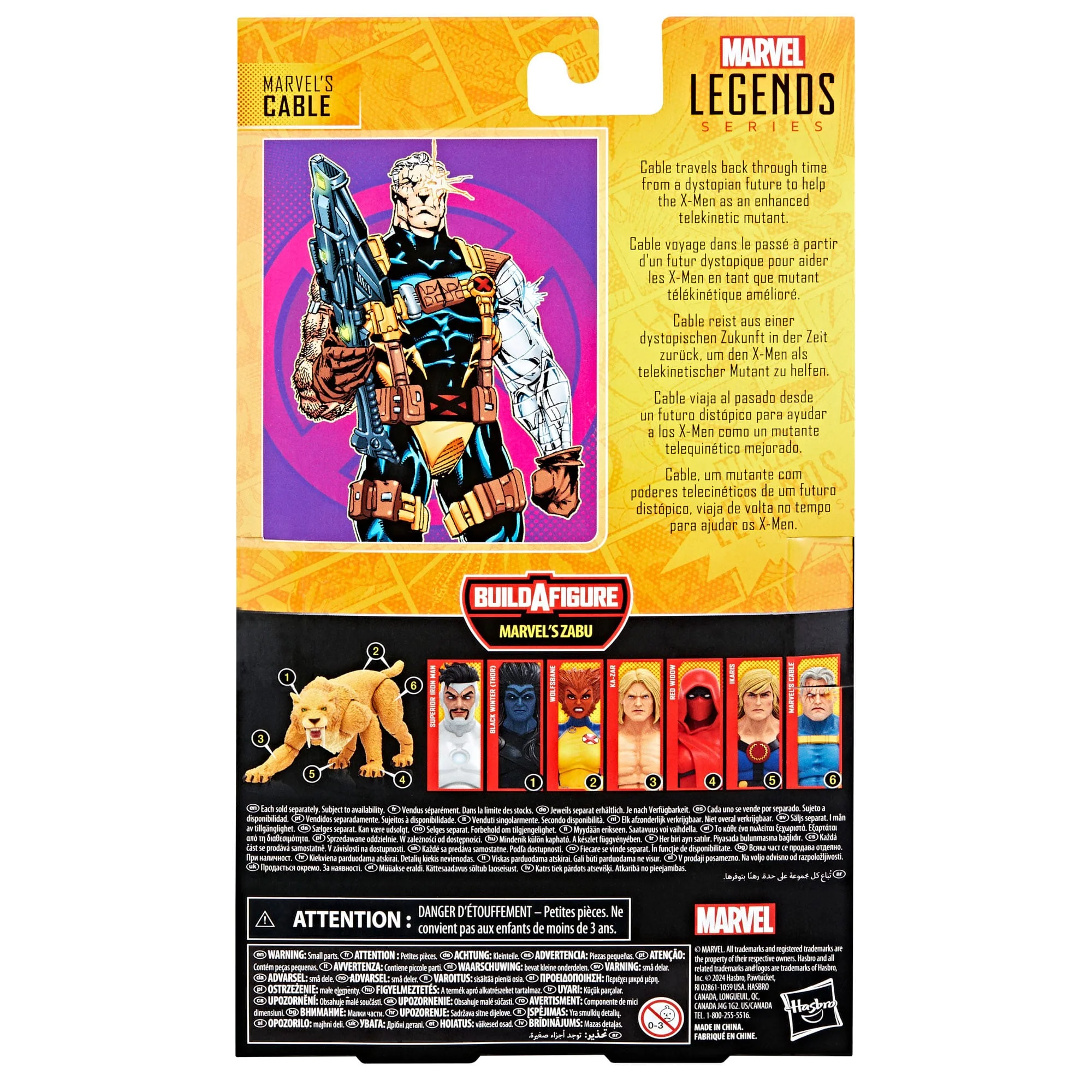 Cable (BAF: Marvel's Zabu) - Hasbro - Image 10