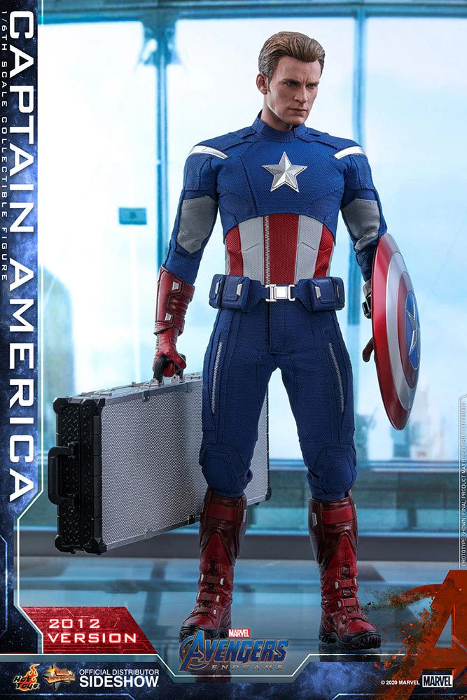 Captain America (2012 Version) 1/6 Scale Collectible Figure – Hot Toys (Avengers: Endgame) - Image 2