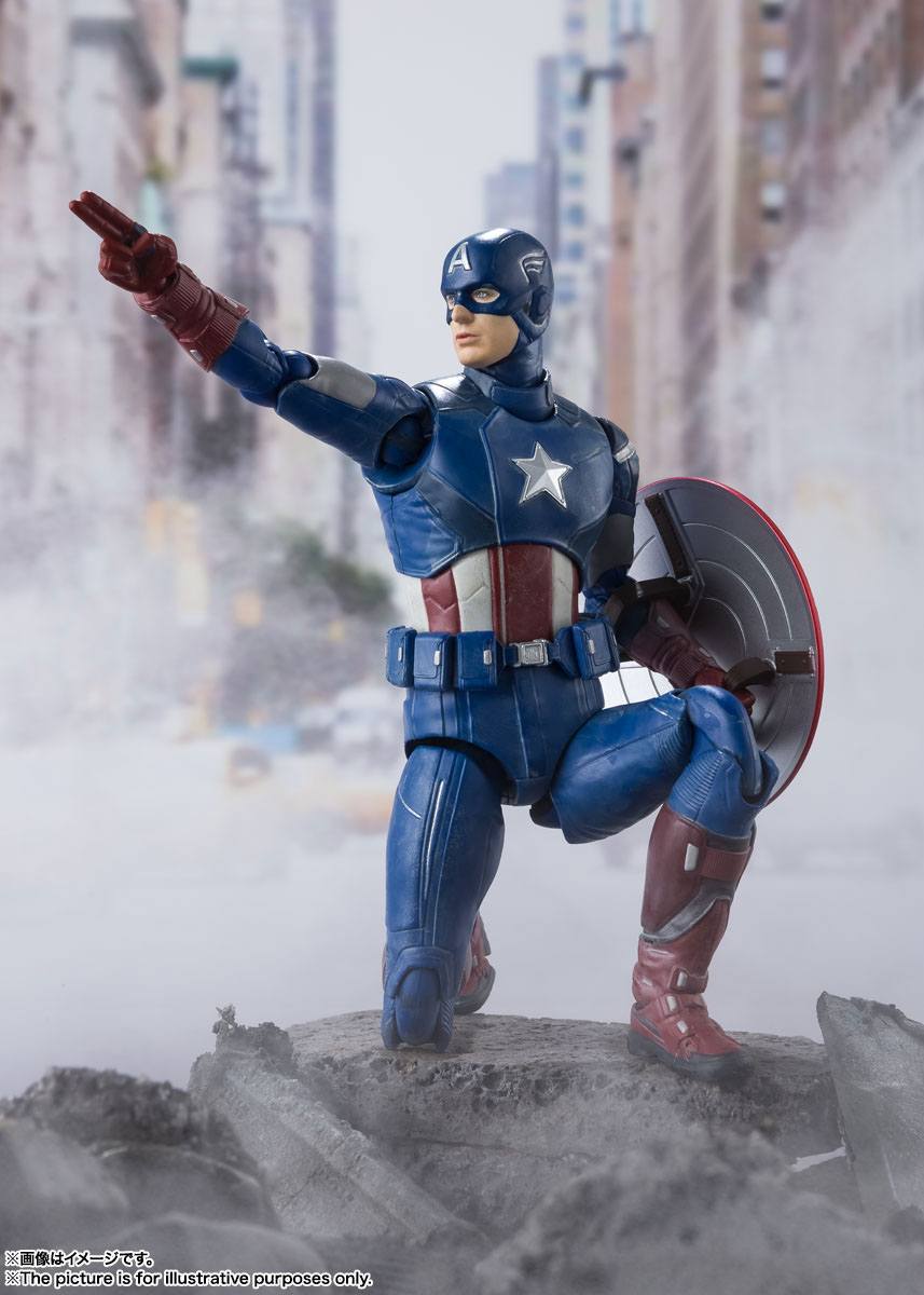 Captain America (Avengers Assemble Edition) - S.H. Figuarts / Avengers - Image 3