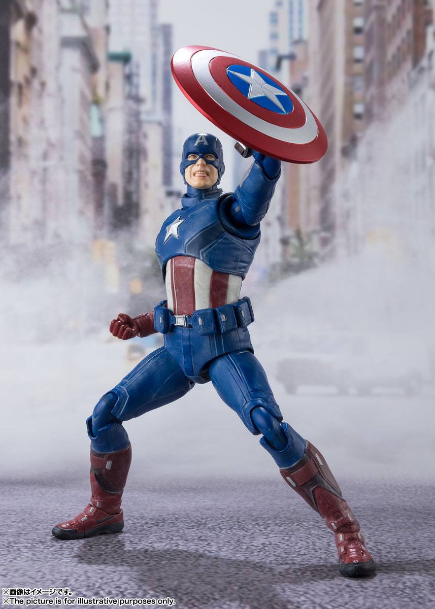 Captain America (Avengers Assemble Edition) - S.H. Figuarts / Avengers - Image 4