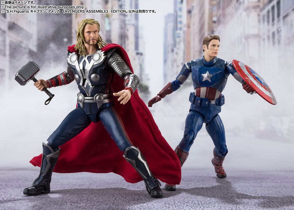 Captain America (Avengers Assemble Edition) - S.H. Figuarts / Avengers - Image 5
