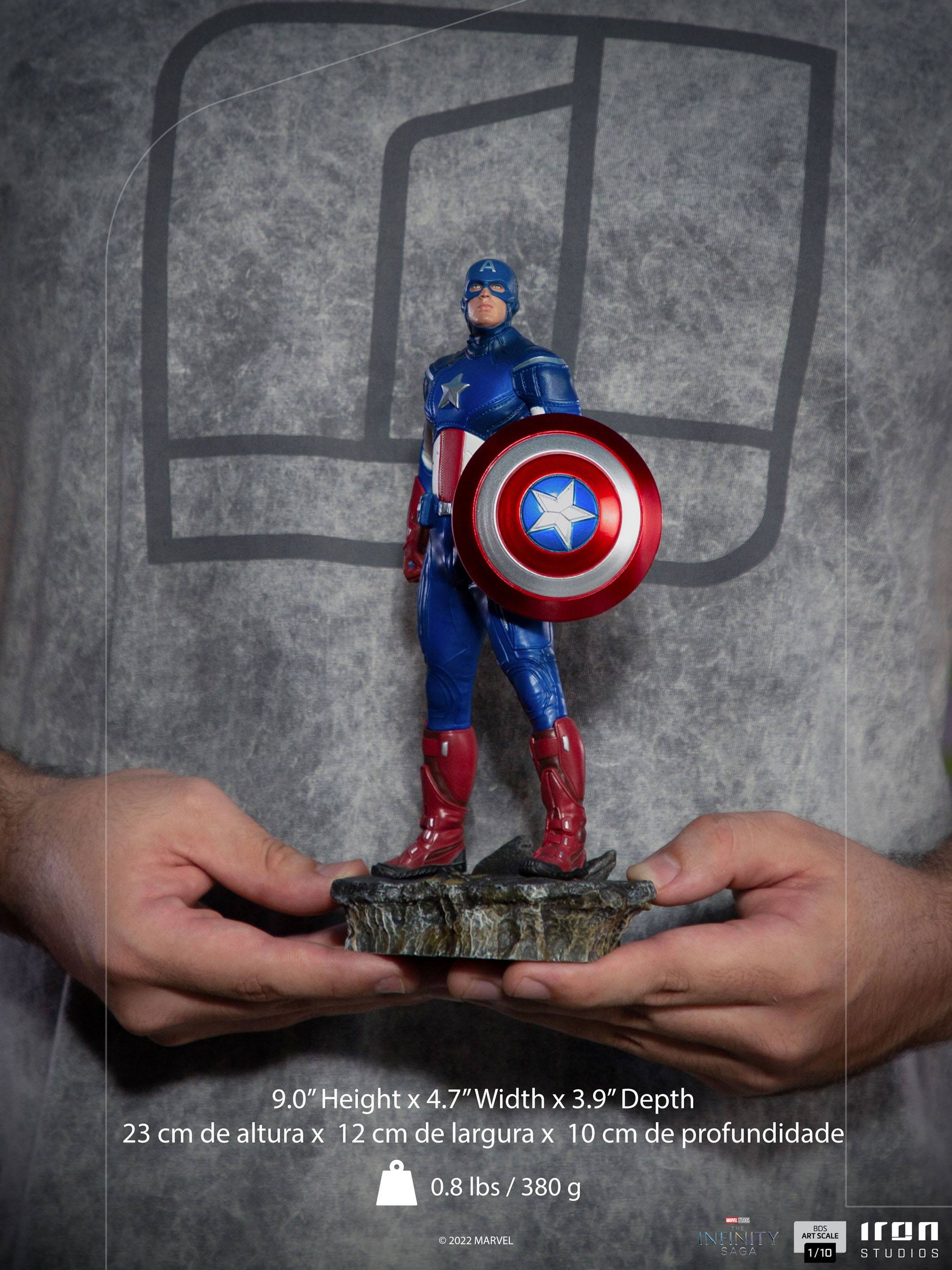 Captain America Battle of NY BDS Art Scale Iron Studios - Image 7