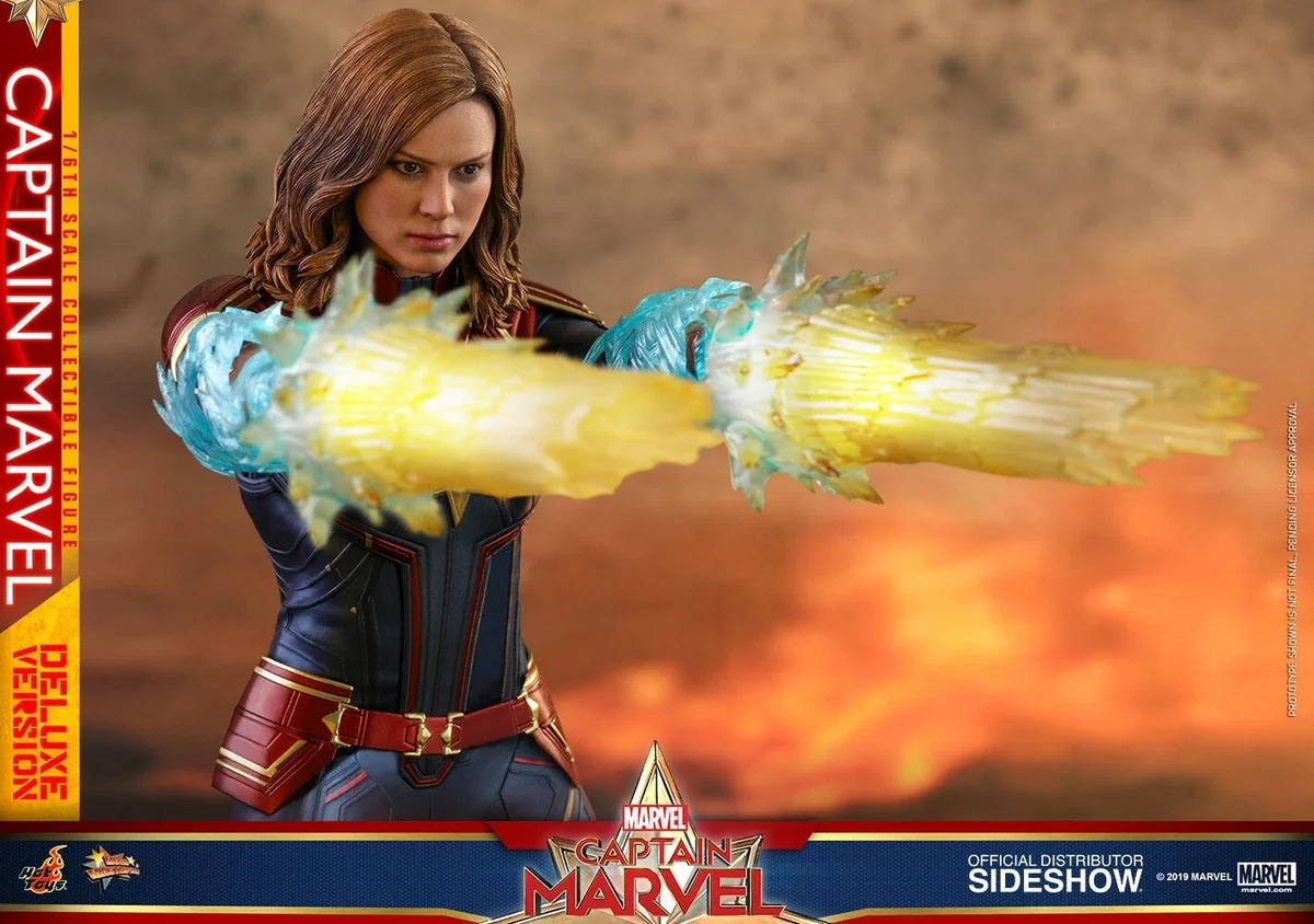 Captain Marvel – Movie Masterpiece 1/6 Scale Actionfigur [w/Bonus Accessory] (Toy Sapiens Exclusive) - Image 2