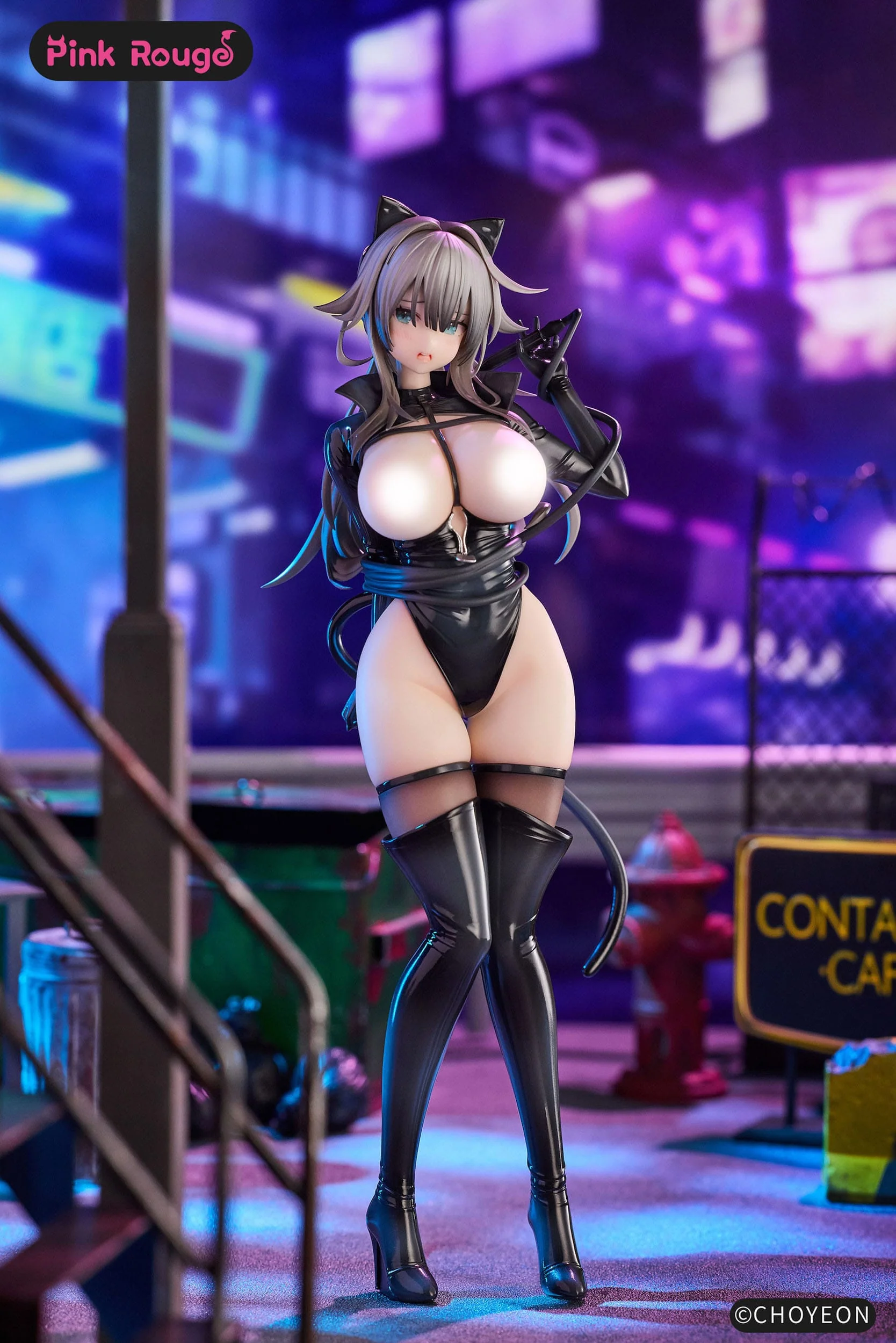 Cat Woman Happy-chan DX Ver. 2er Set Pink Rouge - Image 9