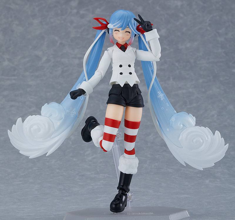 Character Vocal Series 01: Hatsune Miku Figma Actionfigur Snow Miku: Grand Voyage Ver. - Image 9