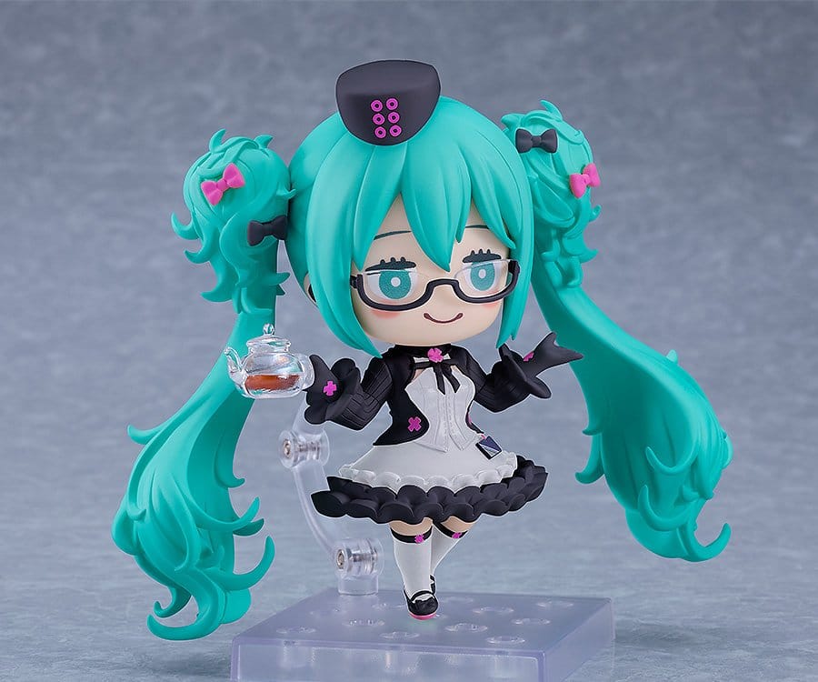 Character Vocal Series 01: Hatsune Miku Nendoroid Actionfigur Hatsune Miku: Glasses x Café Ver. - Image 5
