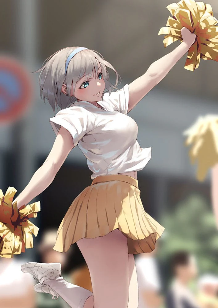 Cheerleader Riku - Limited Edition - Original Illustration - Hobyy Sakura - Image 19