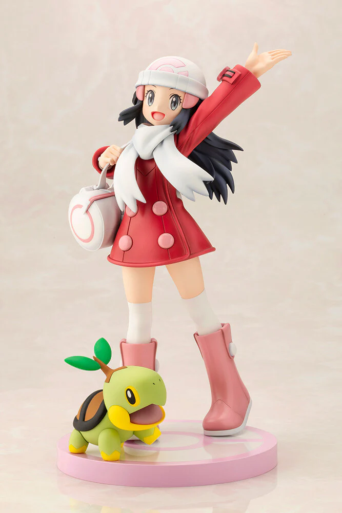 Chelast (Turtwig) & Lucia(Naetle) ARTFX J Kotobukiya