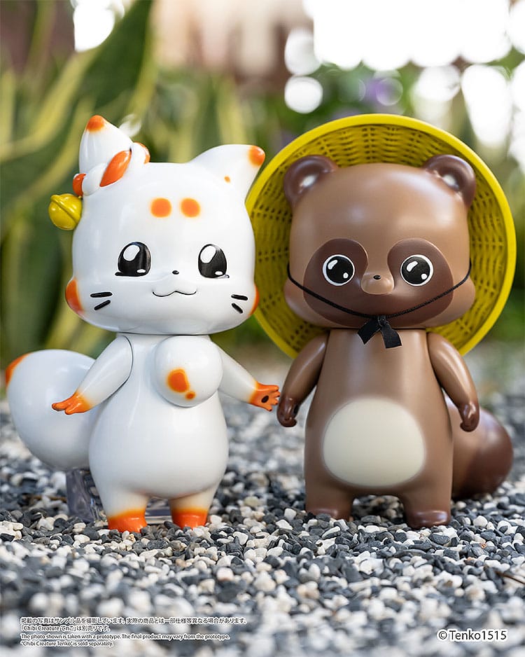Chibi Creature Ponkichi Little Fox with Two Tails Ember Toys - Image 12