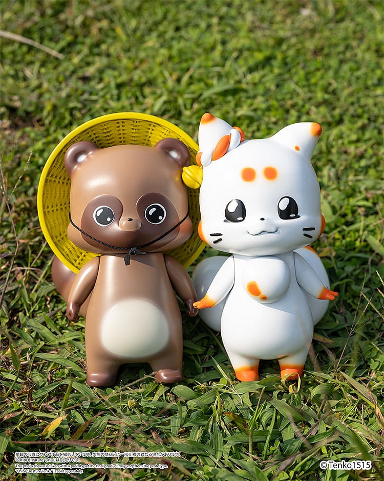 Chibi Creature Ponkichi Little Fox with Two Tails Ember Toys - Image 14