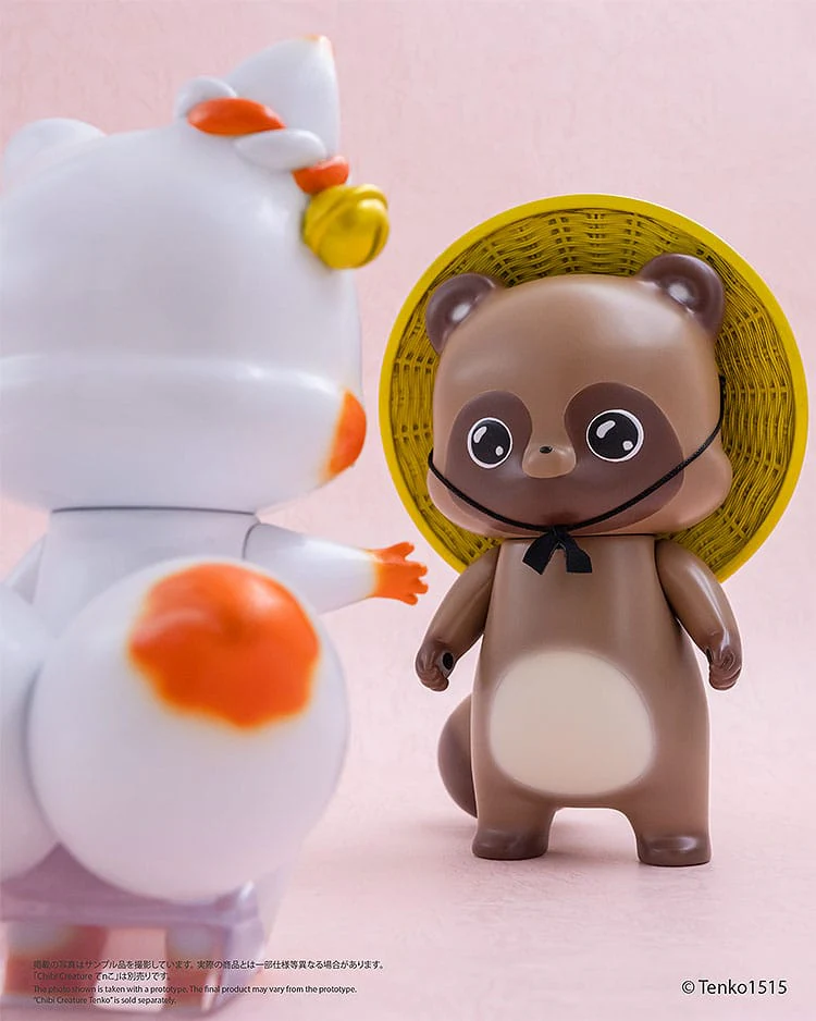 Chibi Creature Ponkichi Little Fox with Two Tails Ember Toys - Image 9
