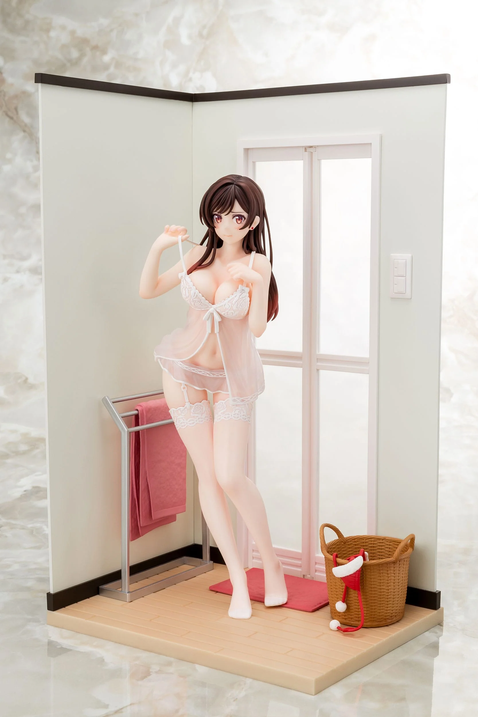 Chizuru Mizuhara See-through lingerie figure angel white Ver. Hakoiri Musume