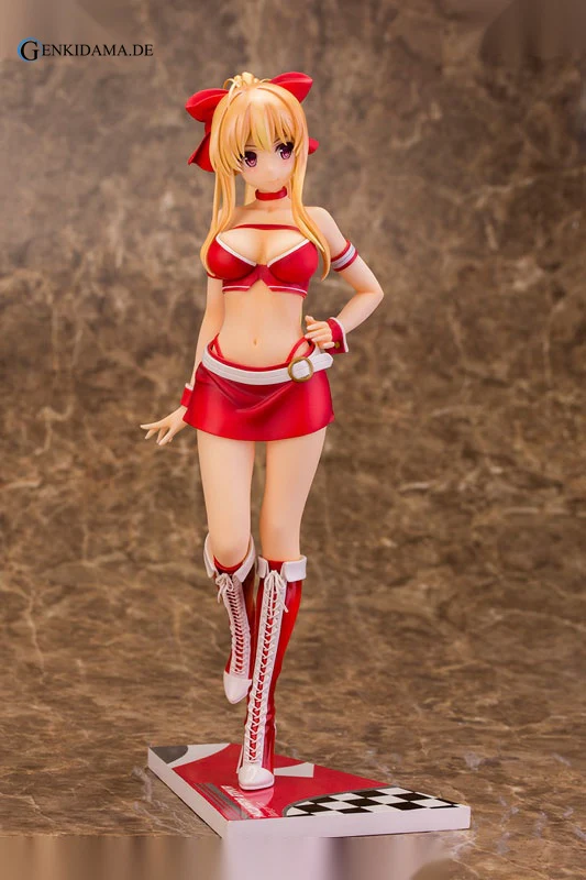 Comic Aun - Erika Mizuhara Racing girl ver. illustration by Kurehito Misaki - Image 2