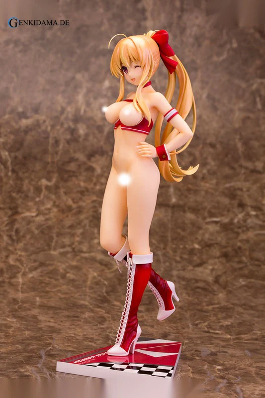 Comic Aun - Erika Mizuhara Racing girl ver. illustration by Kurehito Misaki - Image 5