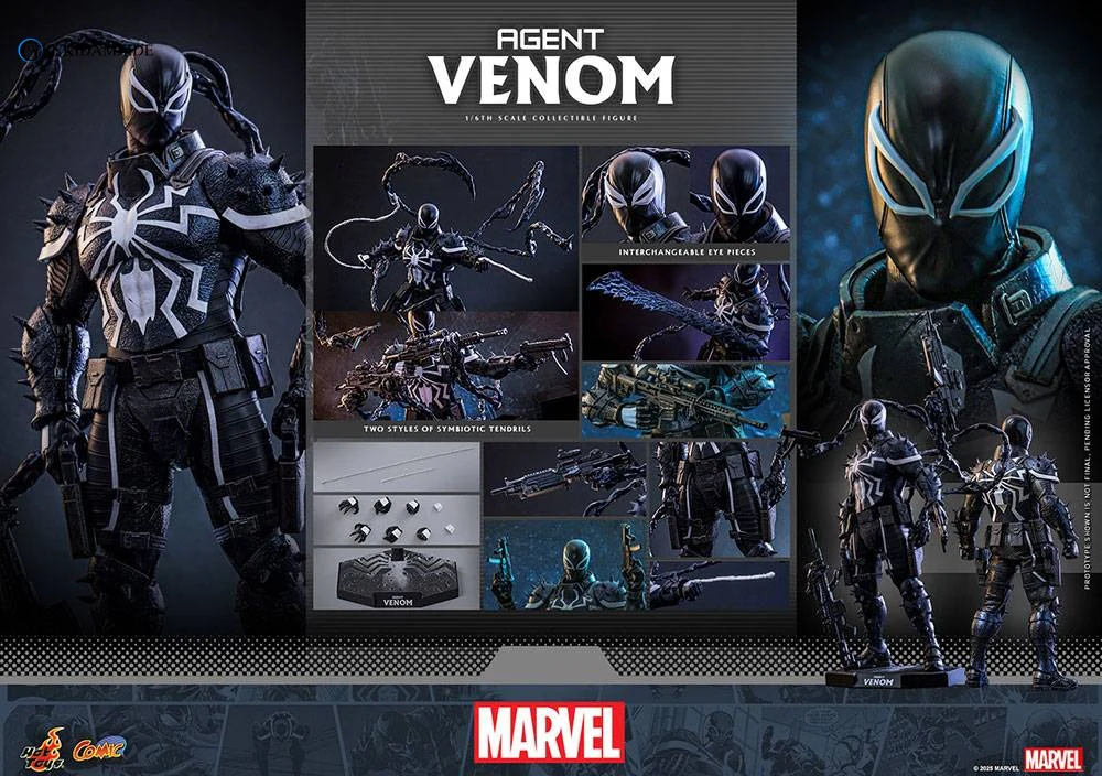 Comic Masterpiece: Marvel Comics - Agent Venom - 1/6 - Image 19