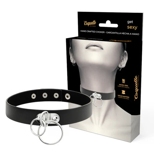Coquette Chic Halsband Doppelring Cosplay - Image 2
