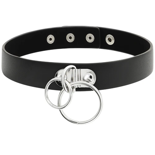 Coquette Chic Halsband Doppelring Cosplay - Image 3